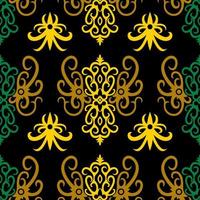 seamless patern of dayak ethnic pattern.traditional Indonesian fabric motif.borneo pattern. vector design inspiration. Creative textile for fashion or cloth