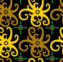 seamless patern of dayak ethnic pattern.traditional Indonesian fabric motif.borneo pattern. vector design inspiration. Creative textile for fashion or cloth