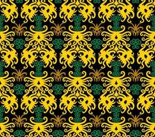 seamless patern of dayak ethnic pattern.traditional Indonesian fabric motif.borneo pattern. vector design inspiration. Creative textile for fashion or cloth
