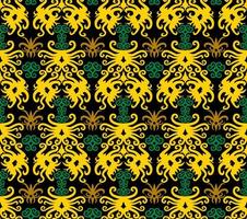 seamless patern of dayak ethnic pattern.traditional Indonesian fabric motif.borneo pattern. vector design inspiration. Creative textile for fashion or cloth