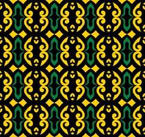 seamless patern of dayak ethnic pattern.traditional Indonesian fabric motif.borneo pattern. vector design inspiration. Creative textile for fashion or cloth