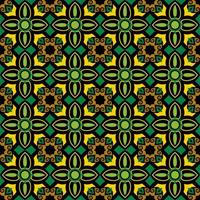 patrón sin costuras de patrón étnico dayak.motivo de tela indonesia tradicional.patrón de borneo. inspiración de diseño vectorial. textil creativo para moda o tela vector