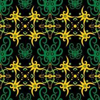 seamless patern of dayak ethnic pattern.traditional Indonesian fabric motif.borneo pattern. vector design inspiration. Creative textile for fashion or cloth