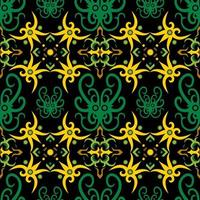 seamless patern of dayak ethnic pattern.traditional Indonesian fabric motif.borneo pattern. vector design inspiration. Creative textile for fashion or cloth