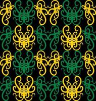 seamless patern of dayak ethnic pattern.traditional Indonesian fabric motif.borneo pattern. vector design inspiration. Creative textile for fashion or cloth