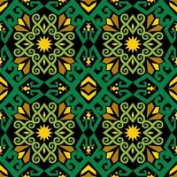 seamless patern of dayak ethnic pattern.traditional Indonesian fabric motif.borneo pattern. vector design inspiration. Creative textile for fashion or cloth