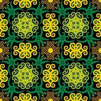 seamless patern of dayak ethnic pattern.traditional Indonesian fabric motif.borneo pattern. vector design inspiration. Creative textile for fashion or cloth