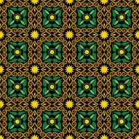 patrón sin costuras de patrón étnico dayak.motivo de tela indonesia tradicional.patrón de borneo. inspiración de diseño vectorial. textil creativo para moda o tela vector