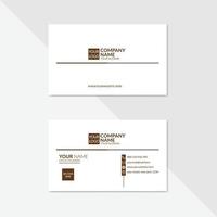 CORPORATE BUSINESS CARD vector