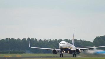 Boeing 737 ryanair partida video