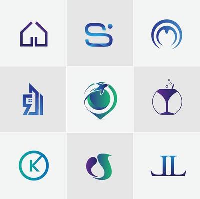Morden Creative Logo Set