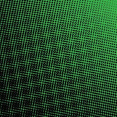 green wallpaper design in gradient style