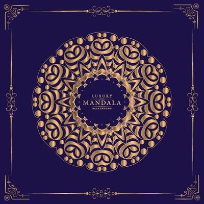 Luxury mandala background with golden arabesque pattern Arabic Islamic east style. Ramadan Style Decorative mandala. Mandala for print, poster, cover, brochure, flyer, banner vector eps 10