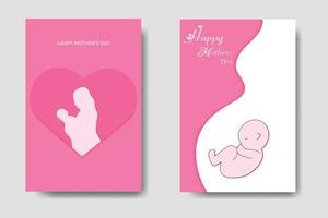 Happy Mother's Day Social Media Story Template Bundle vector