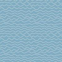 Wave pattern seamless abstract background. Stripes wave pattern for summer vector design. marine pattern. Geometric simple background.  for wallpaper, wrapping paper, fabric