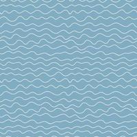 Wave pattern seamless abstract background. Stripes wave pattern for summer vector design. marine pattern. Geometric simple background.  for wallpaper, wrapping paper, fabric