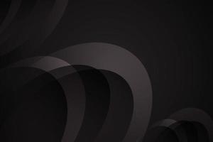 Abstract shapes dark background vector