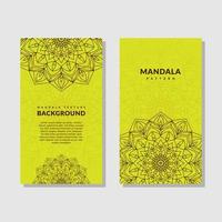 mandala pattern decorative background vector design element