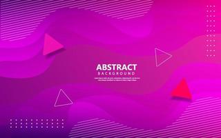 Modern abstract geometric purple color background vector