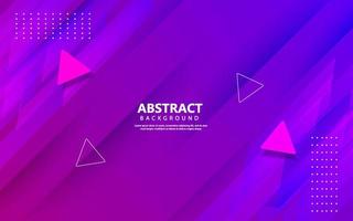 Modern abstract geometric purple color background vector