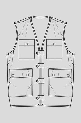 Vest Template Vector Art, Icons, and Graphics for Free Download