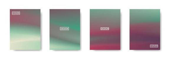 Set of abstract background with beautiful gradation color, colorful background for poster flyer banner backdrop.vertical banner.cool fluid background vector illustration