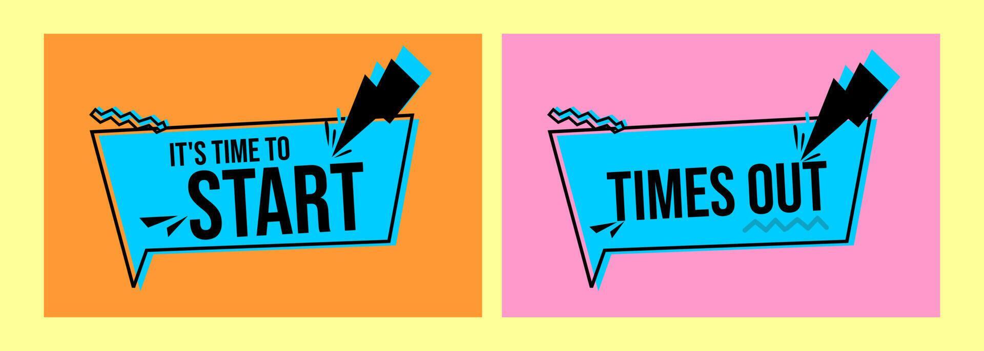 Time Out Vector Art, Icons, and Graphics for Free Download