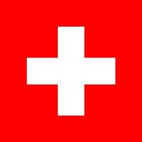Flag of Switzerland vector