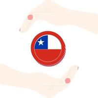 Flag Of Chile vector