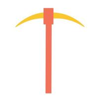 Ax on an isolated white background. Construction or renovation. Building supplies for as a design element or logo. vector