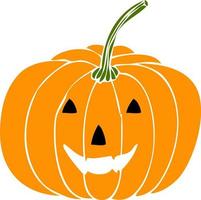 Pumpkin vector icon