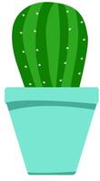 Cute cactus clipart vector