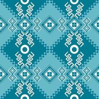 Abstract ethnic geometric pattern vector