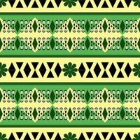 Abstract ethnic geometric pattern vector