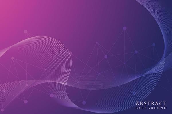 Abstract motion wave gradient line background