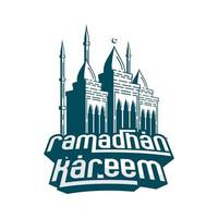 vector de ramadhan kareem