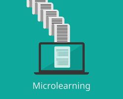 microlearning by digest knowledge from papers in one page vector