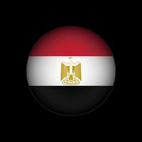 Contry Egypt. Egypt flag. Vector illustration.