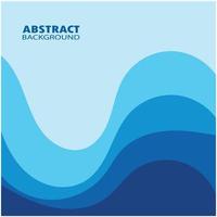 Abstract Water wave design background vector