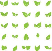 leaf logo icon vector design template