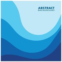 Abstract Water wave design background vector