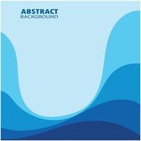 Abstract Water wave design background vector