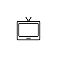 this is a tv icon vector