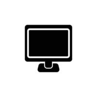 this is the monitor icon vector