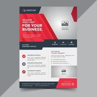 Modern Business Flyer Template Free Vector