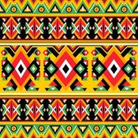 Pan African Color Seamless Pattern vector