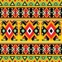 Pan African Color Seamless Pattern vector