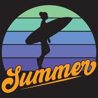 Summer vector t-Shirt Design