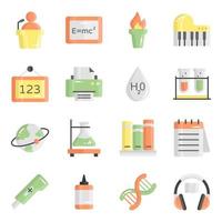 Flat vector icons set, in flat design education, school, Collection of modern pictograms and university with elements for mobile concepts and web apps.