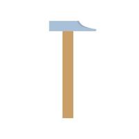 Hammer icon vector illustration isolated tool equipment construction carpentry hardware work